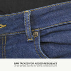 color_common ViaTerra augusta – daily riding jeans for women have bar tracked for added resilience