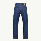 color_blue ViaTerra austin – daily riding jeans for men (back)