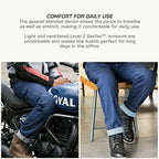 color_common ViaTerra austin – daily riding jeans for men is comfortable for daily use