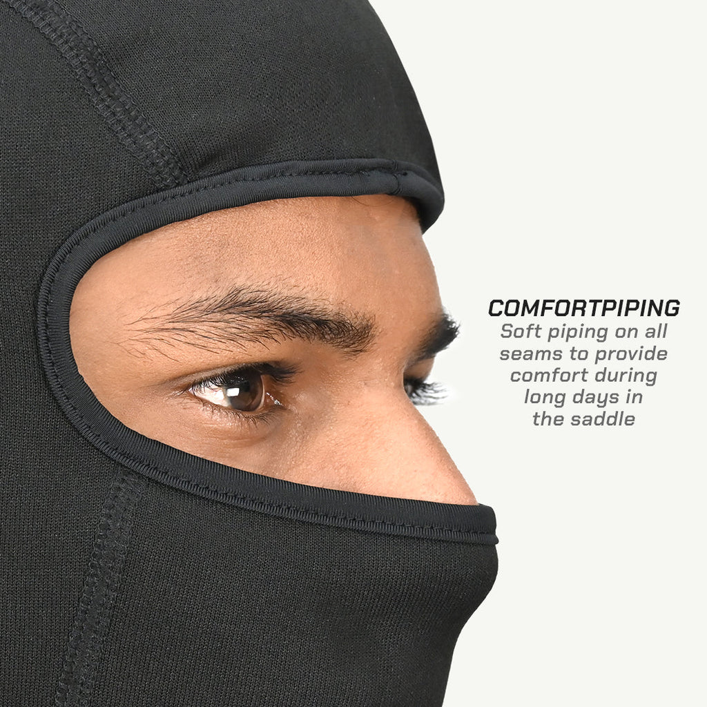 color_common ViaTerra b100 helmet balaclava has comfort piping