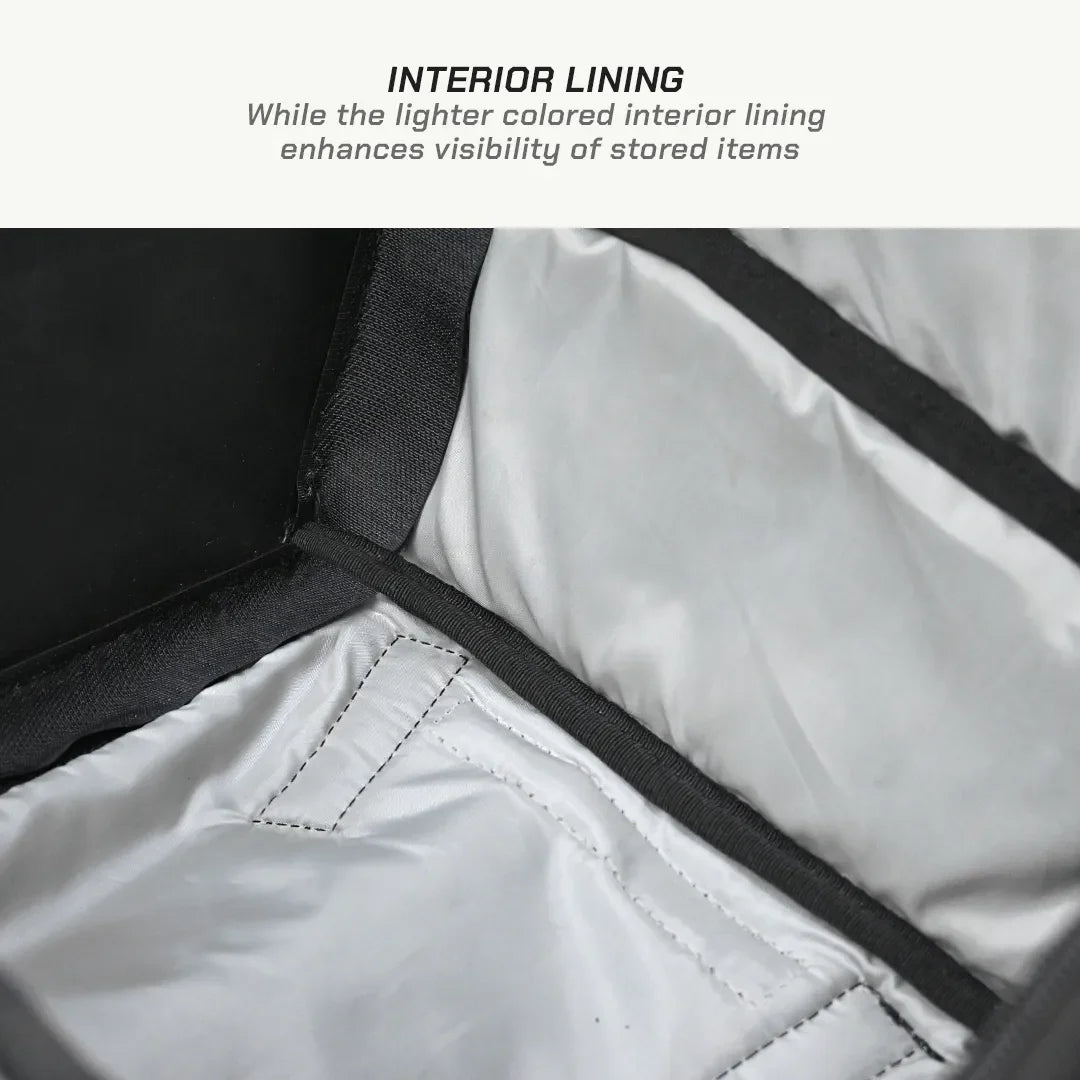 color_common ViaTerra Claw Pro - Motorcycle Tail Bag with interior lining