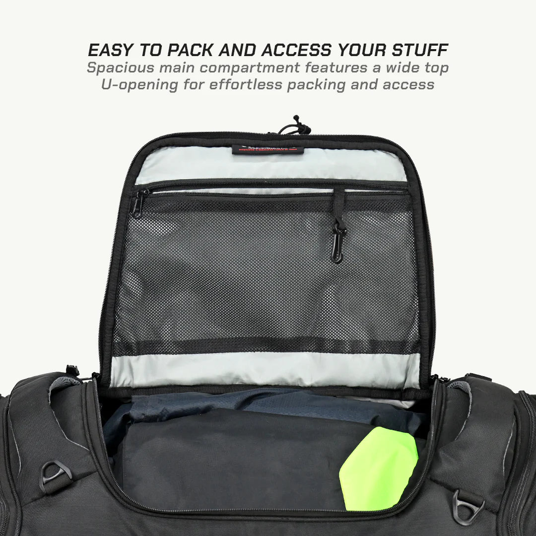 color_common ViaTerra Claw Pro - Motorcycle Tail Bag with semi shape retention