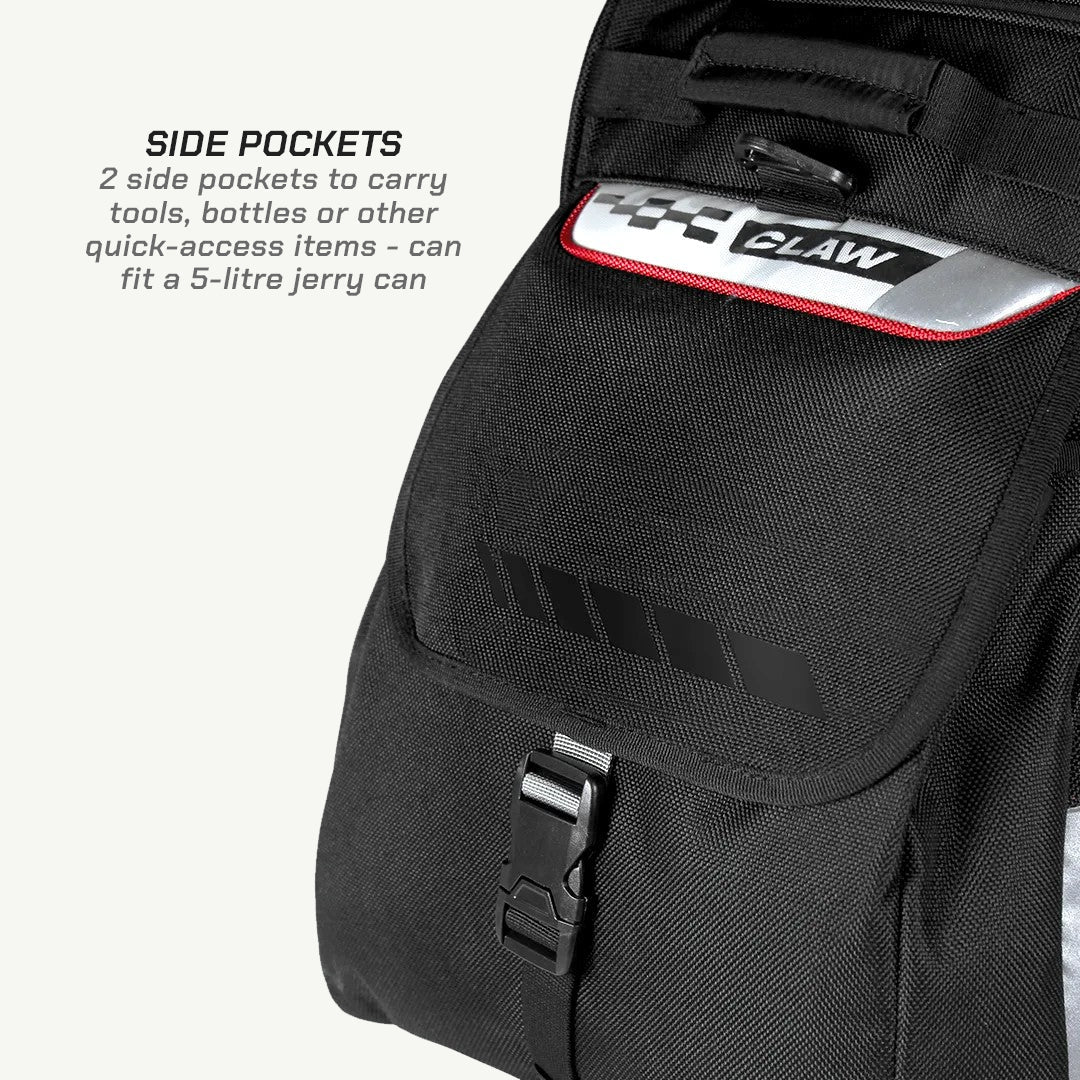 color_common VIATERRA CLAW - UNIVERSAL MOTORCYCLE TAILBAG - Side Pockets