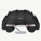 color_black ViaTerra claw - 100% waterproof motorcycle tailbag (front)