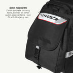 color_common  ViaTerra claw - 100% waterproof motorcycle tailbag have 2 side pockets