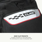 color_common ViaTerra claw - 100% waterproof motorcycle tailbag have side flap pockets