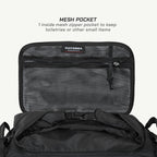 color_common ViaTerra claw - 100% waterproof motorcycle tailbag with mesh pocket