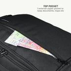 color_common ViaTerra claw - 100% waterproof motorcycle tailbag have top pocket