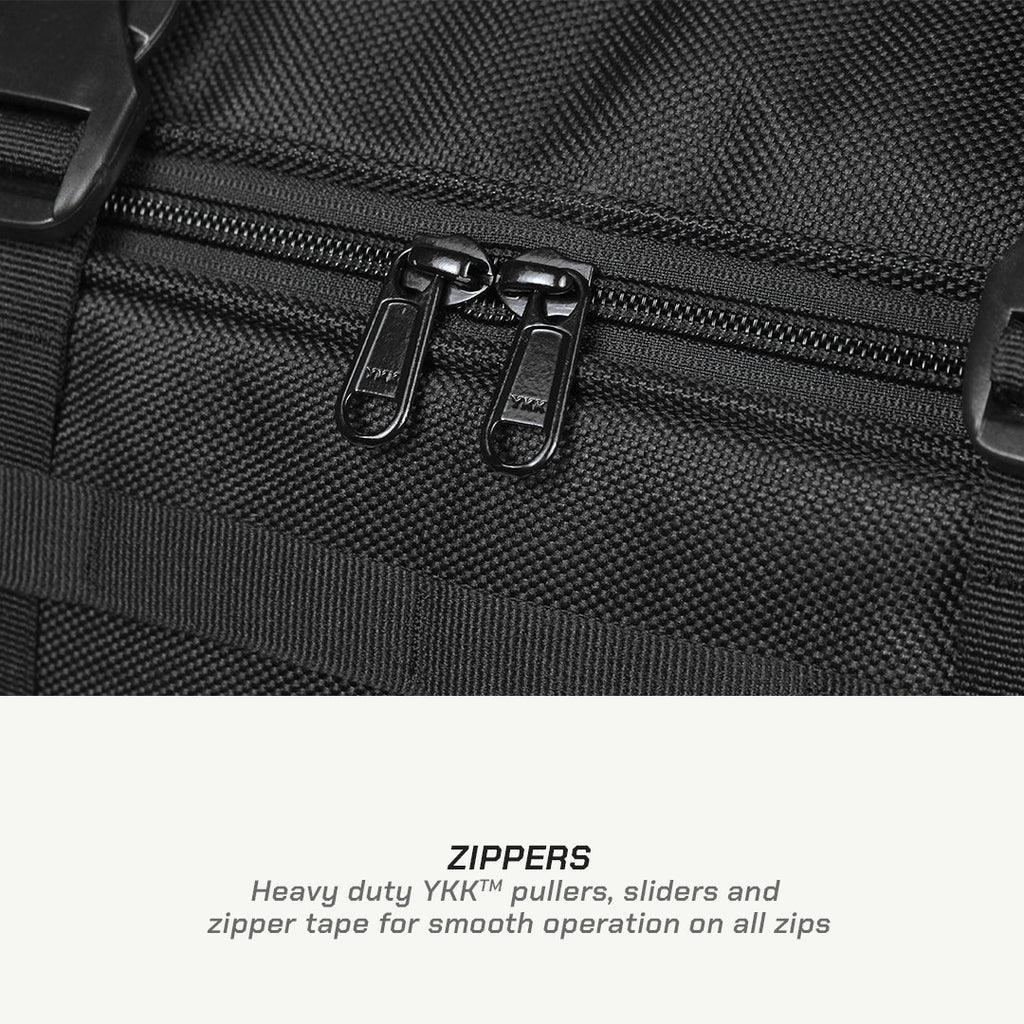 color_common ViaTerra claw - 100% waterproof motorcycle tailbag have heavy duty zippers