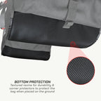 color_common ViaTerra claw - 100% waterproof motorcycle tailbag with bottom protection