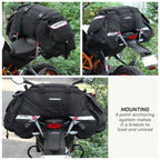 color_common ViaTerra claw - 100% waterproof motorcycle tailbag mounting option
