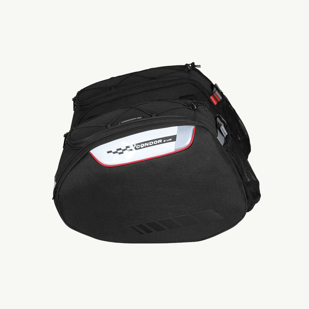color_common ViaTerra condor 2up - waterproof motorcycle saddle bags (side)