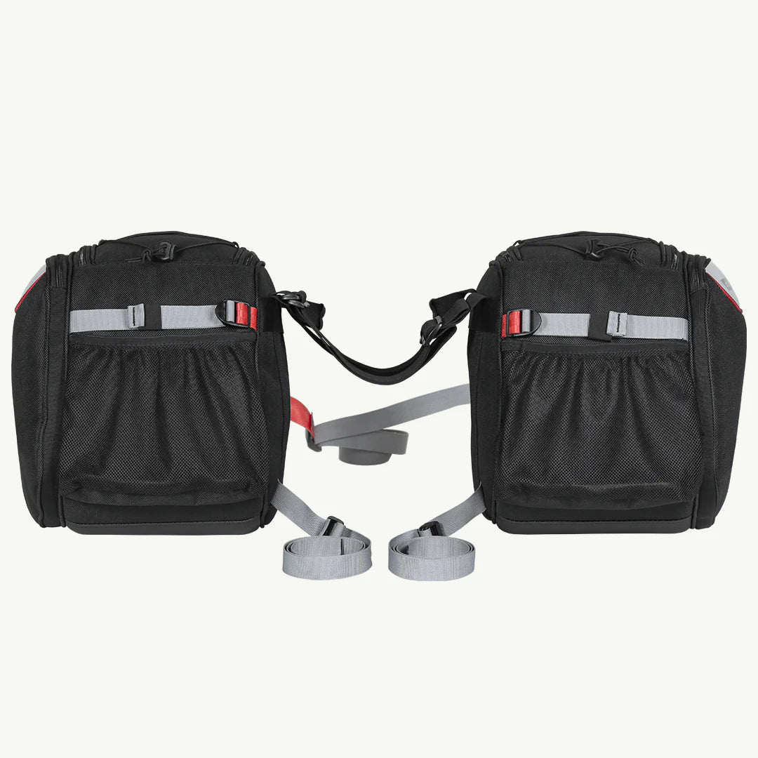 color_common ViaTerra condor 2up - waterproof motorcycle saddle bags adjustable and dual locking