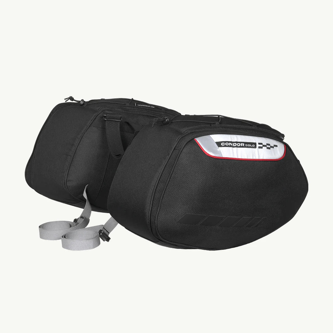color_common ViaTerra condor solo - waterproof motorcycle saddlebags (back)