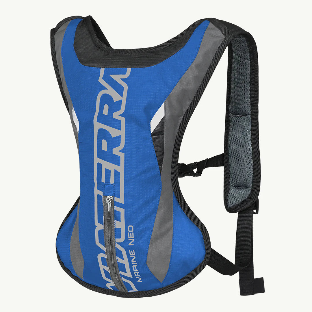 color_blue ViaTerra marine neo hydration pack with hydrapak 2l (blue)