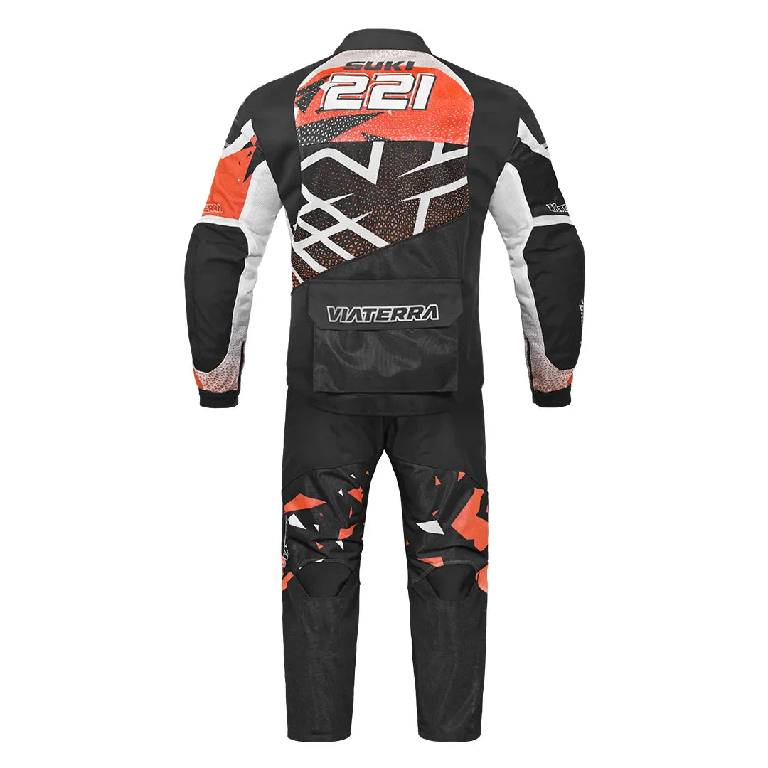 color_black Corbett Off- Road Suit - Black/Orange (Black)