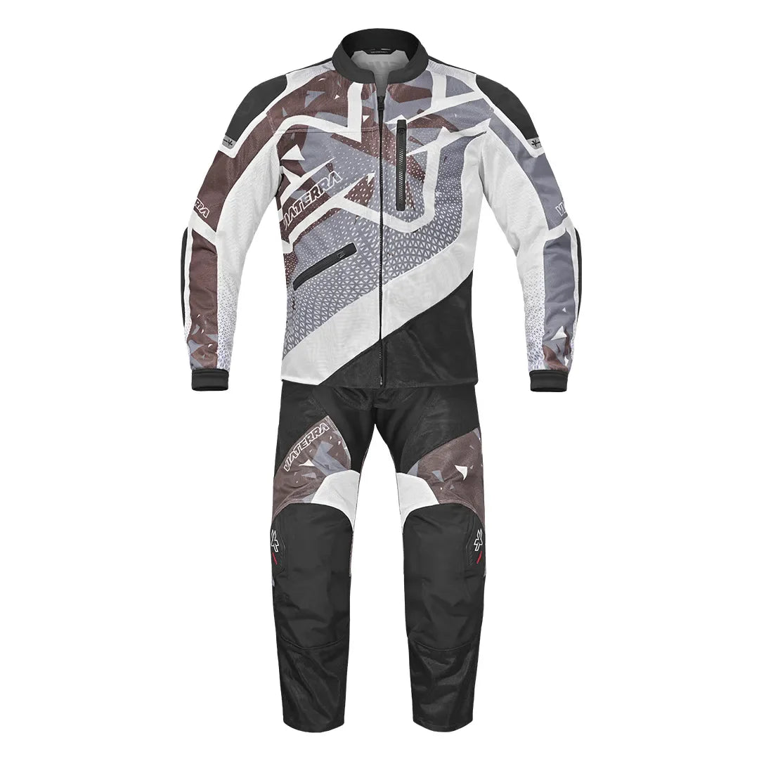 color_grey Corbett Off- Road Suit - Grey/Brown (front)