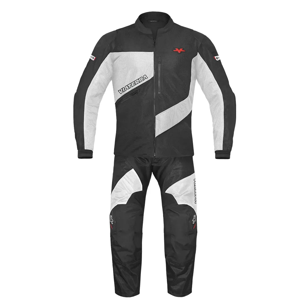color_grey ViaTerra corbett off- road suit - grey (front)