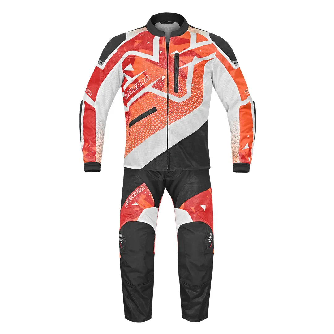 color_common ViaTerra corbett off- road suit - orange (front)