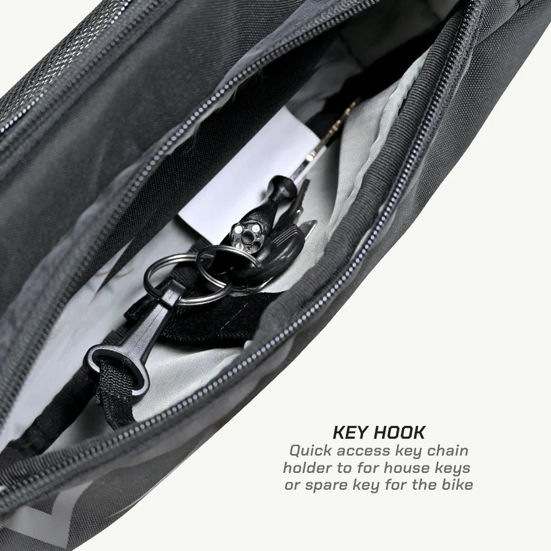 color_common ViaTerra crossbar handlebar trailpack has key hook