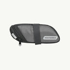 color_grey ViaTerra cycling saddle bag (grey) front