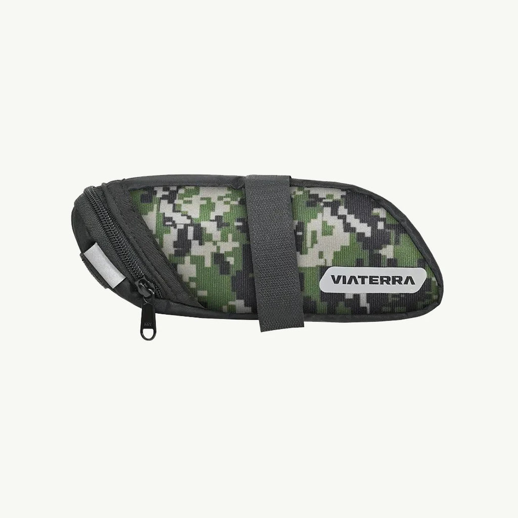 color_common ViaTerra cycling saddle bag (woodland) front
