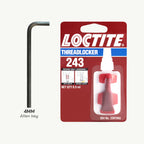 color_common DOMINAR 250/400 SIDESTAND SHOE - Threadlocker With Allen Key