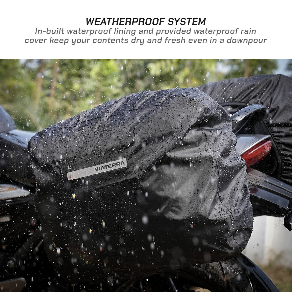 color_common Downtown saddlebags without Saddle racks Versatile Downtown Saddlebags – Viaterra