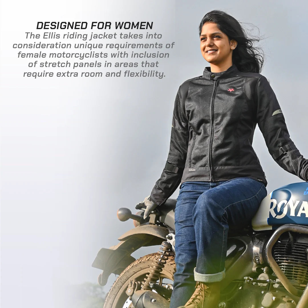 color_common WOMEN'S STREET MESH RIDING JACKET