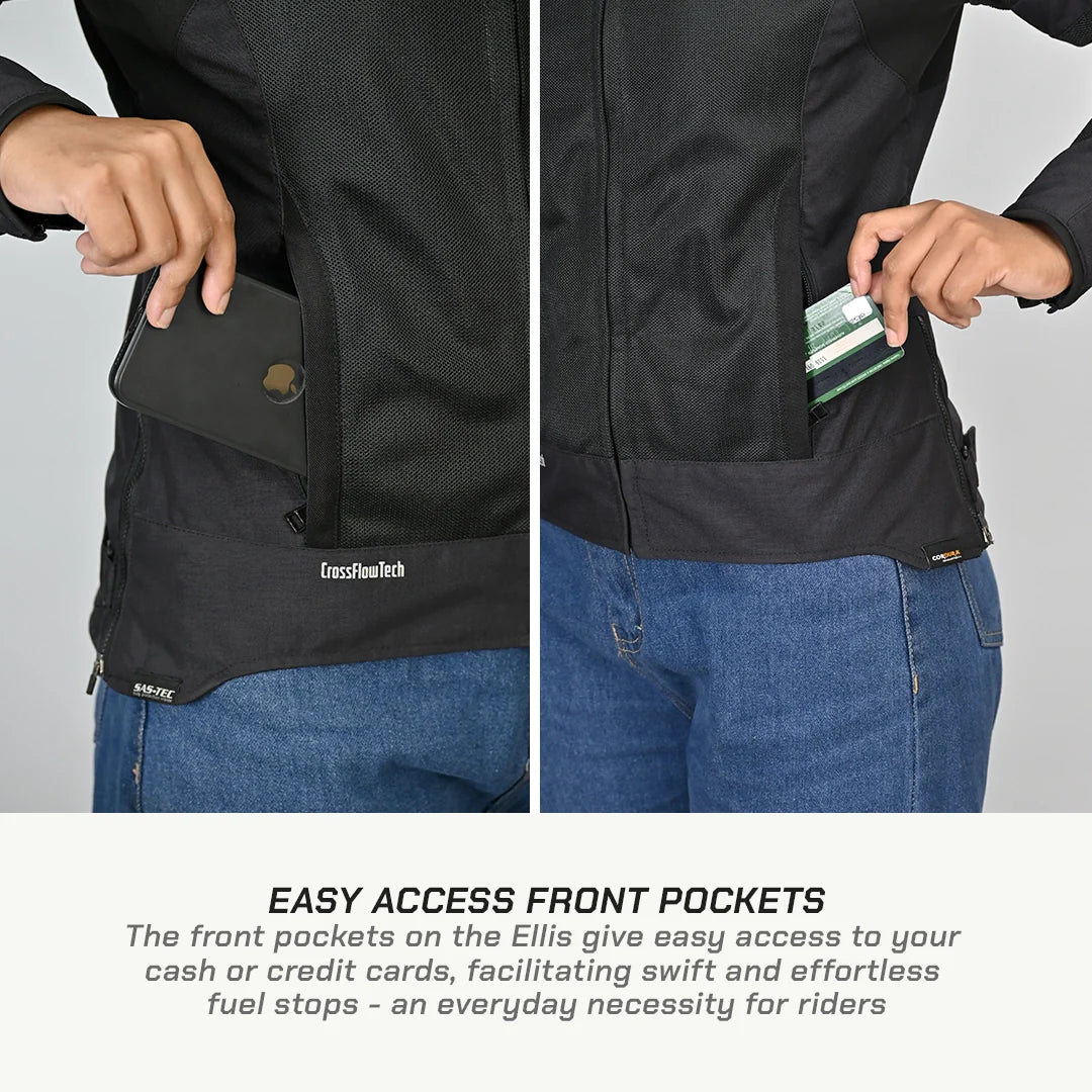 color_common RIDING JACKET - Easy Access Front Pockets