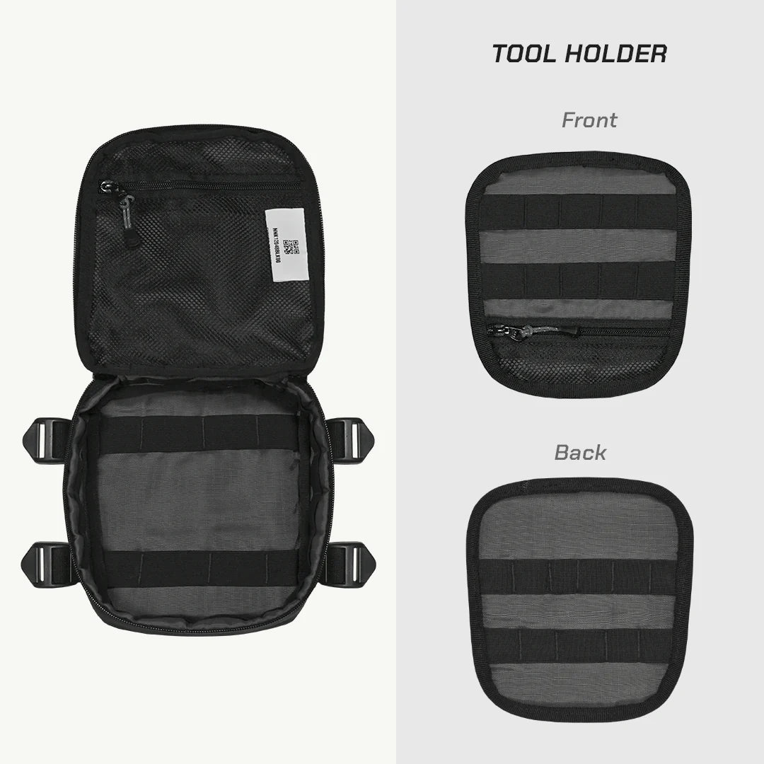 color_common ViaTerra enduro trailpack (front-back) tool holder