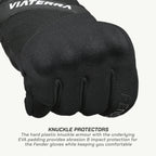 color_common FENDER – DAILY USE MOTORCYCLE GLOVES FOR WOMEN - Knuckle Protection