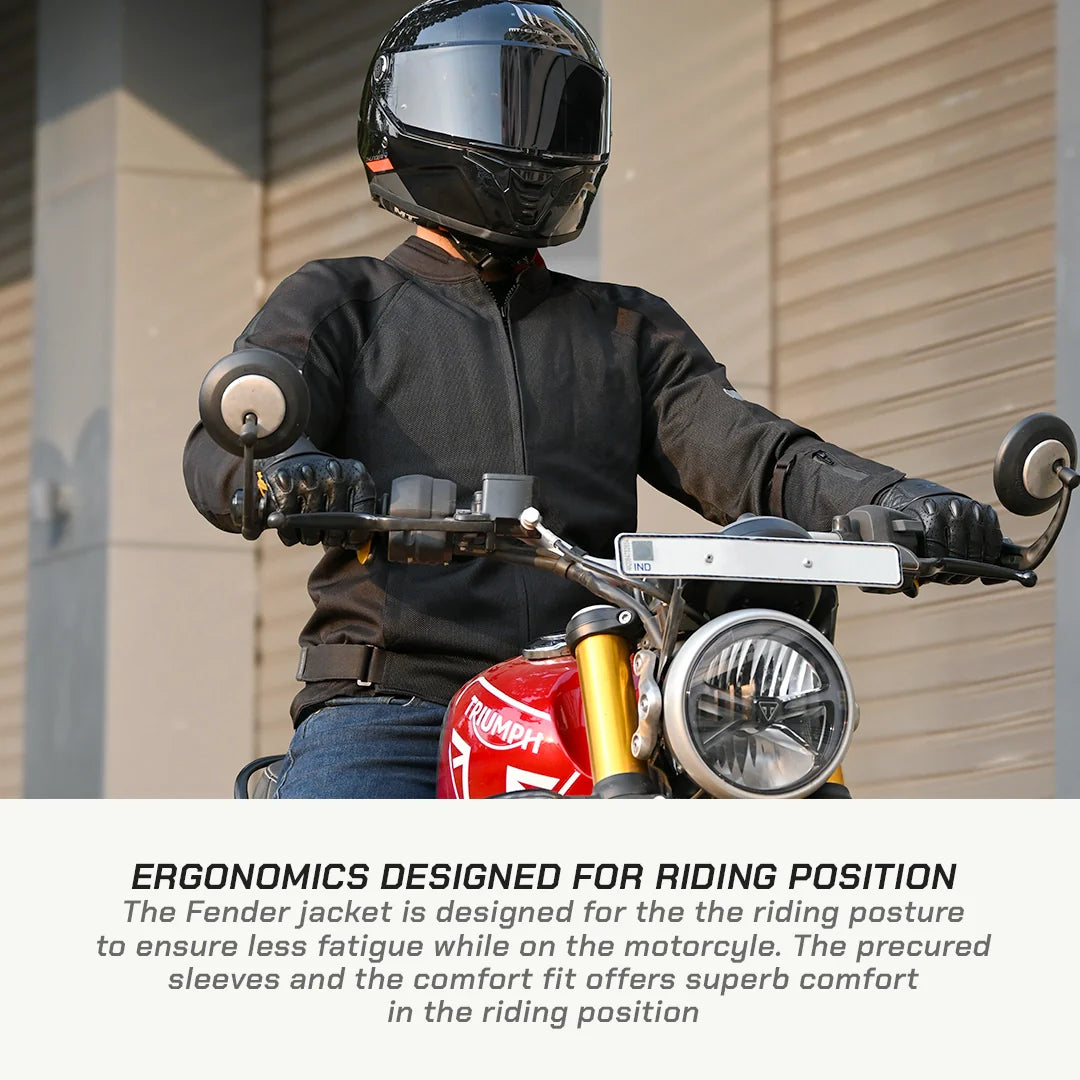 color_common FENDER – URBAN MESH RIDING JACKET with base layer Viaterra Fender Urban Mesh Riding Jacket with Base Layer