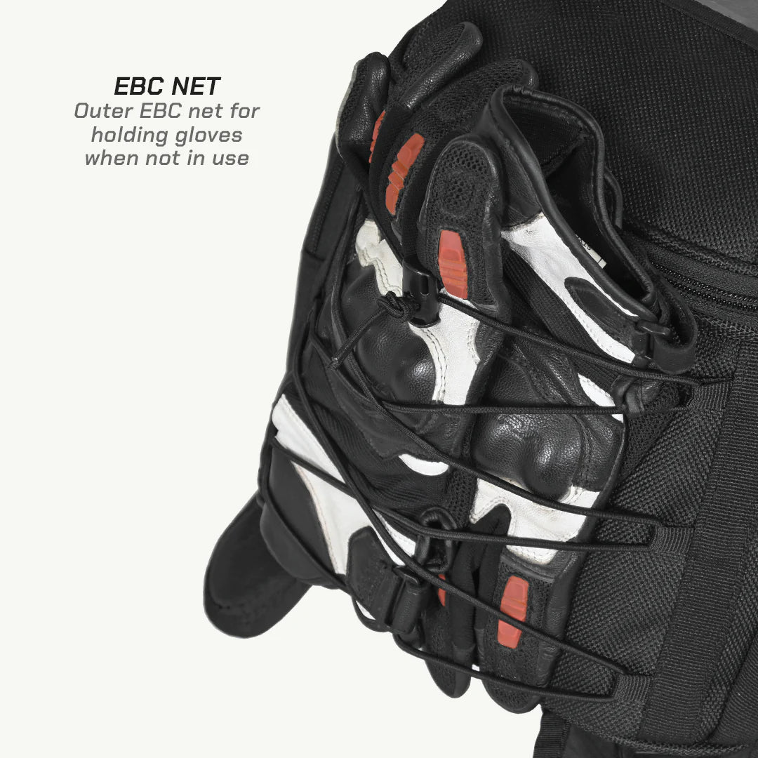 color_common ViaTerra fly magnetic - motorcycle tank bag has EBC net