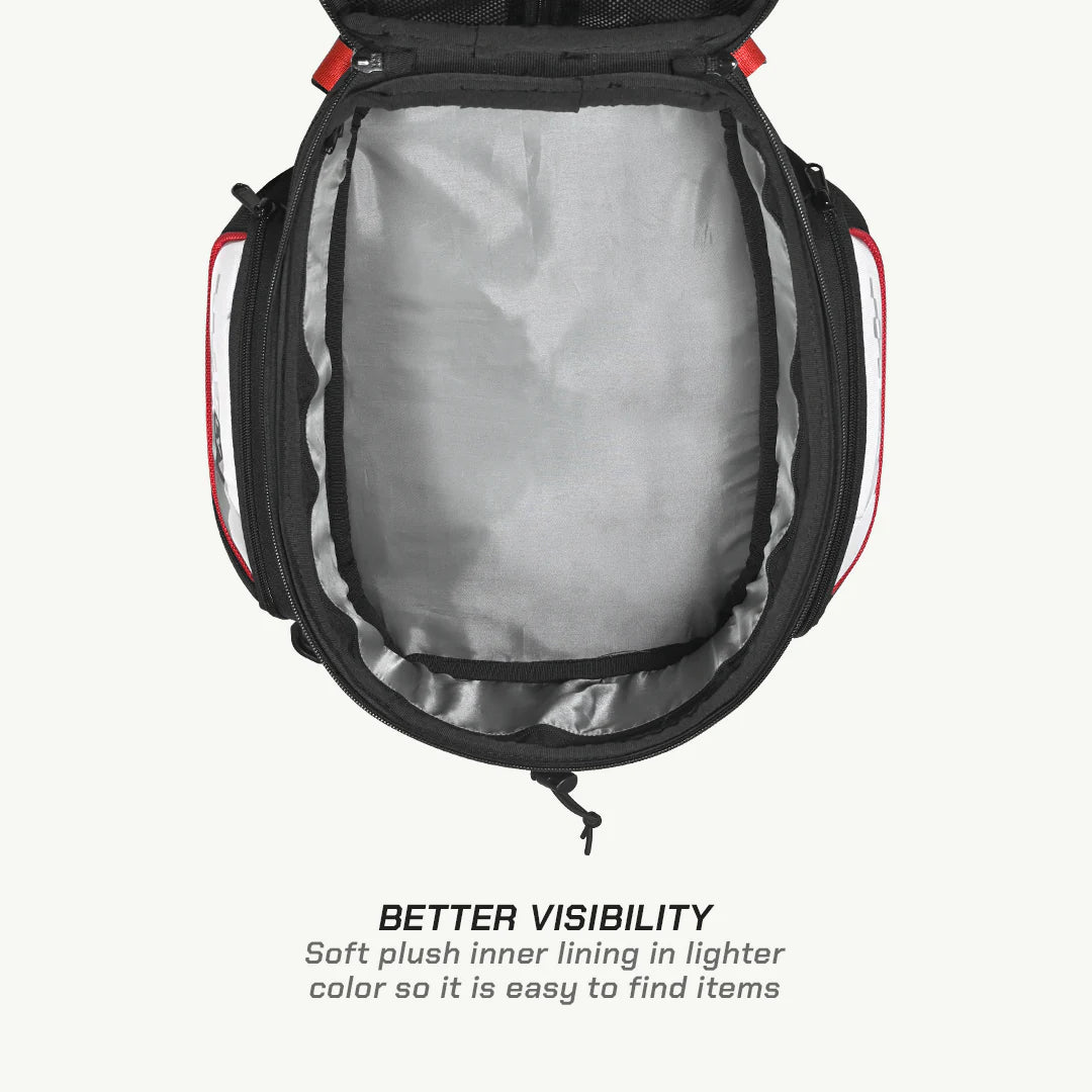 color_common ViaTerra fly magnetic - motorcycle tank bag with better visibility