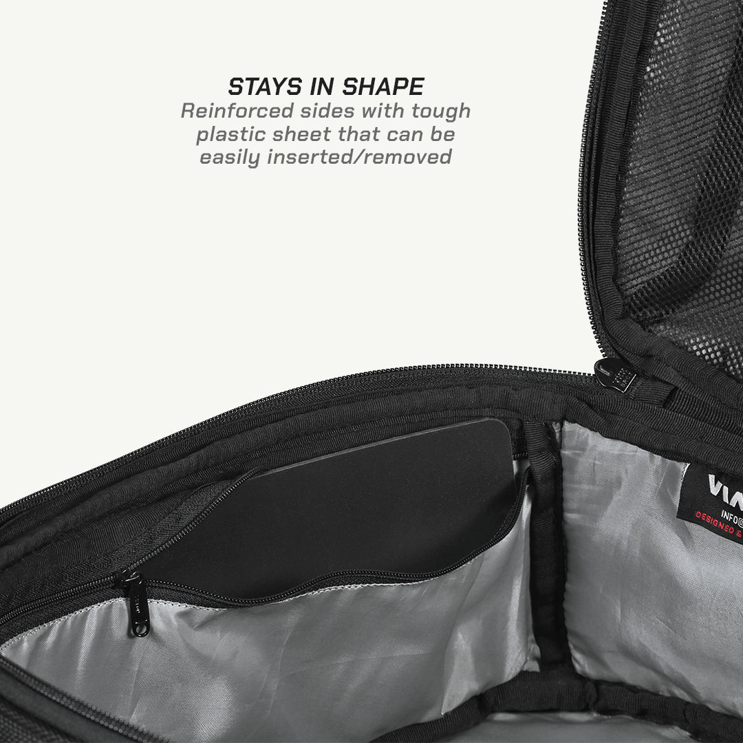 color_common ViaTerra fly magnetic - motorcycle tank bag stays in shape