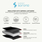 color_common Frost – Motorcycle Warm Jacket - Insulation With Sorona Loftherm