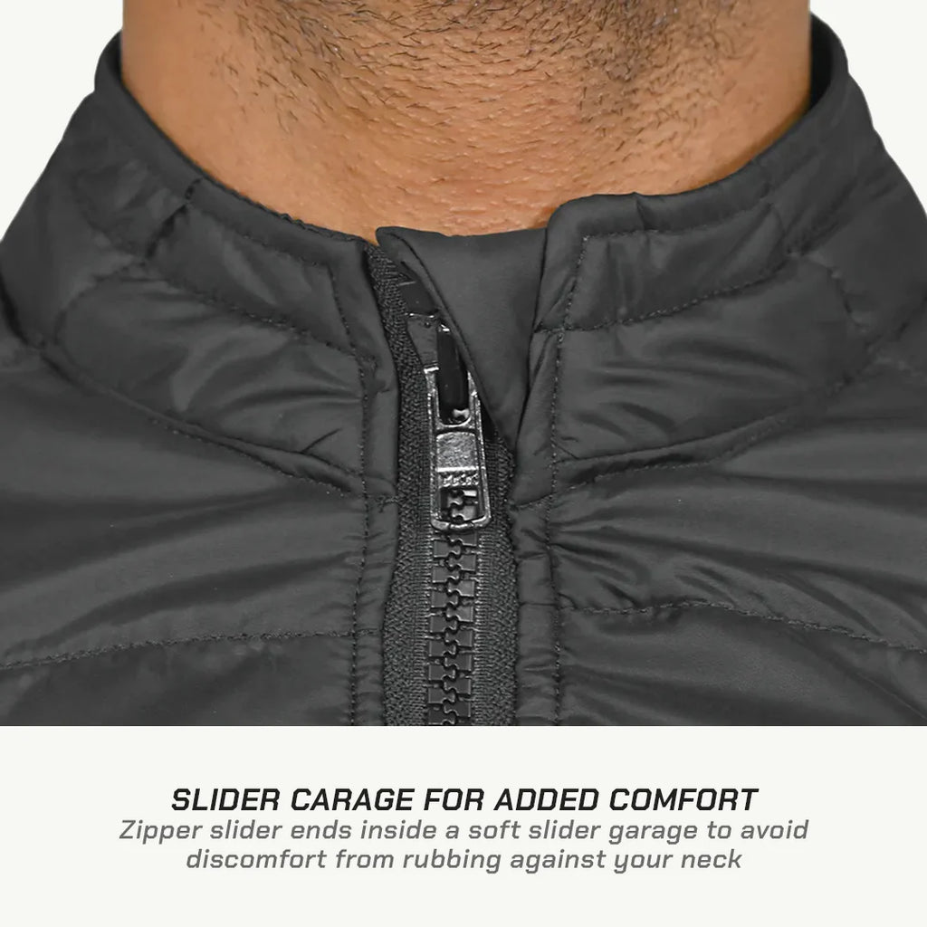 color_common Frost – Motorcycle Warm Jacket - Slider Garage For Added Comfort