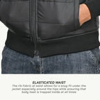 color_common Frost – Motorcycle Warm Jacket - Elasticated Waist