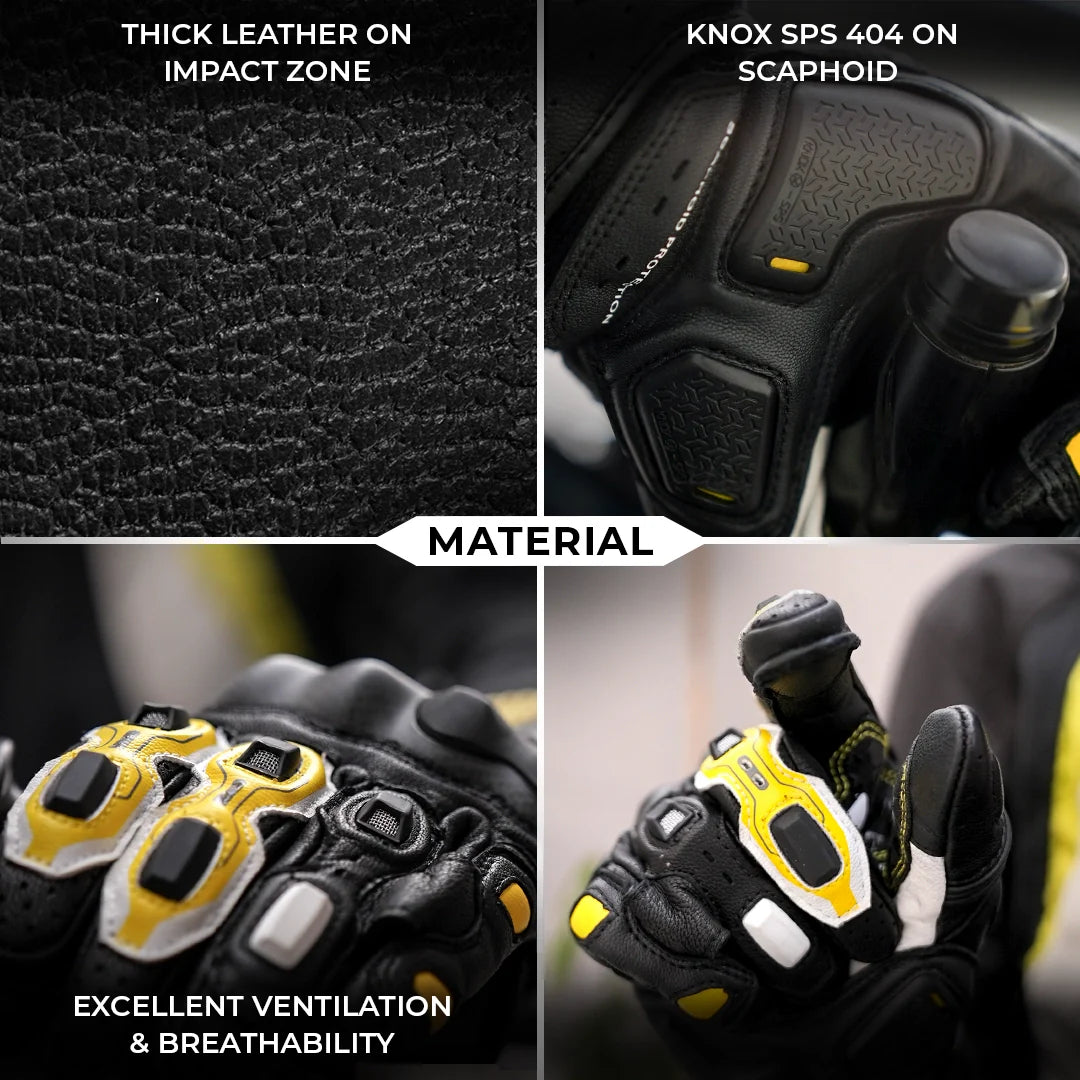 color_common GRID MK3-Full Gauntlet Gloves-Material