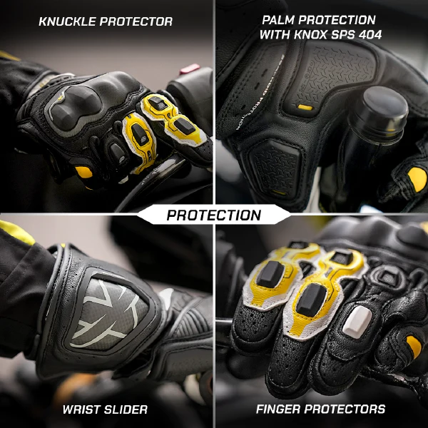 color_common GRID MK3-Full Gauntlet Gloves-protection