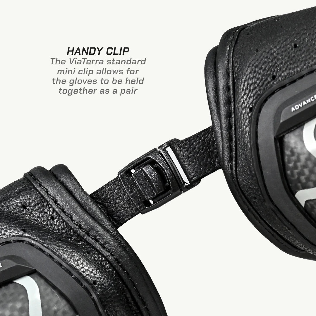 color_common Grid MK3-Full Gauntlet Gloves have handy mini clip