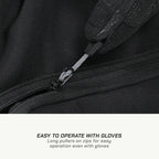 color_common ViaTerra rtw series - hammerhead 75 universal motorcycle tailbag has a long puller on zip