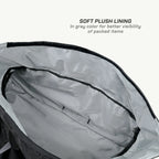 color_common ViaTerra rtw series - hammerhead 75 universal motorcycle tailbag has soft plush lining