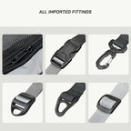 color_common ViaTerra rtw series - hammerhead 75 universal motorcycle tailbag has all imported fittings