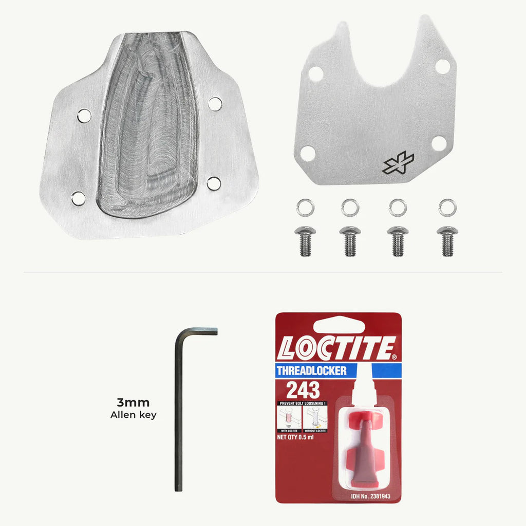 color_common Silver Sidestand Shoe Designed For The Honda CB 350
