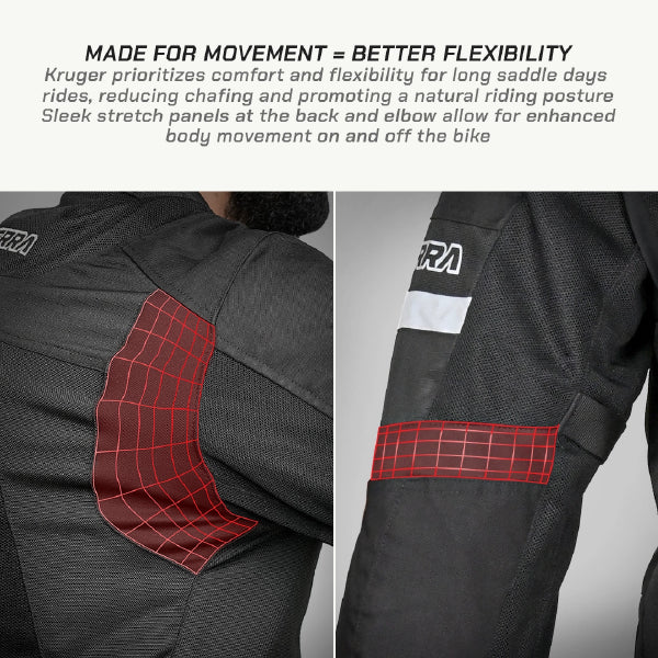 color_common Kruger Air Touring Jacket - Better Flexibility