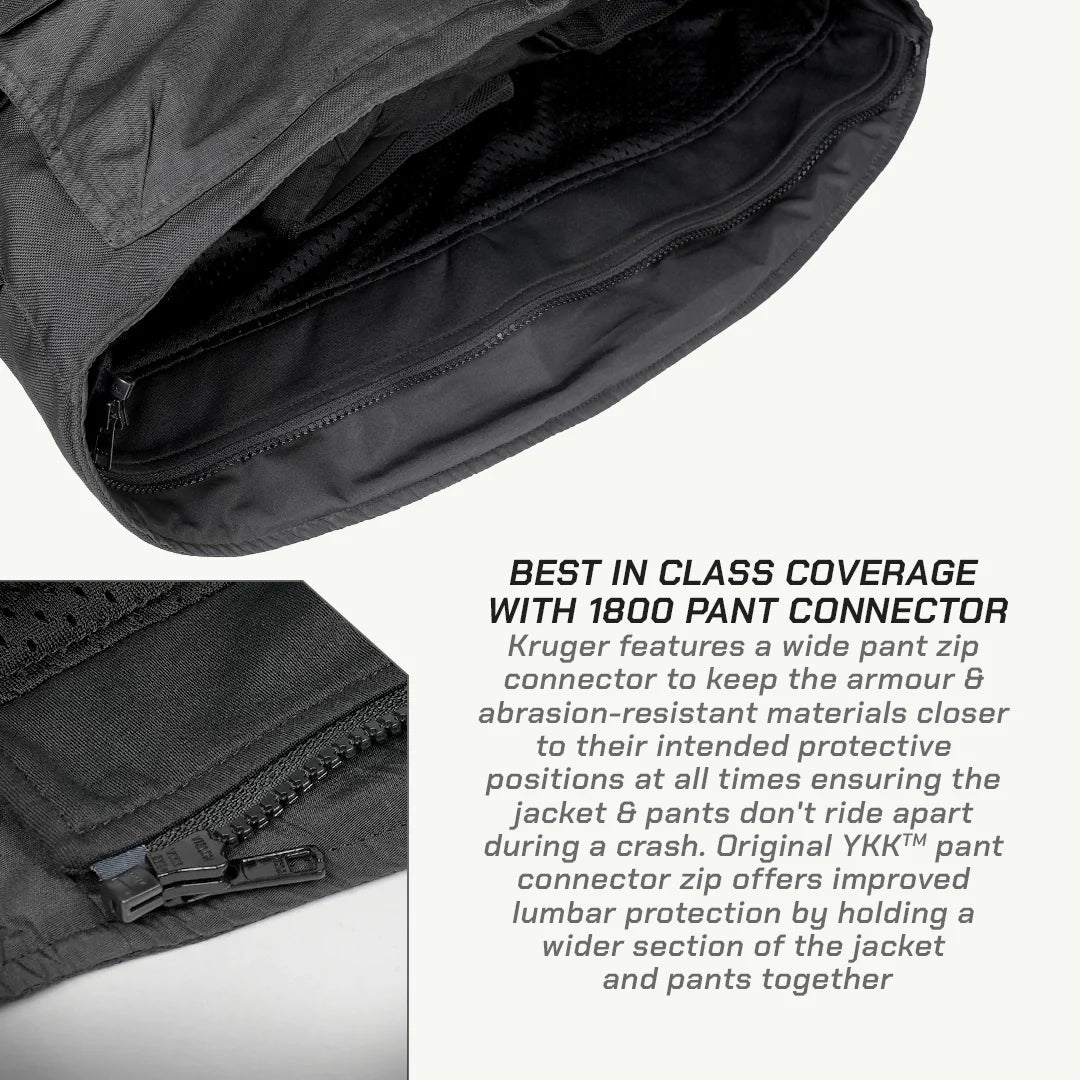 color_common Kruger Air Touring Jacket - Coverage With 180 Pant Connector