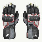 color_Sunset-Red ViaTerra kruger – motorcycle touring riding gloves (sunsetred)