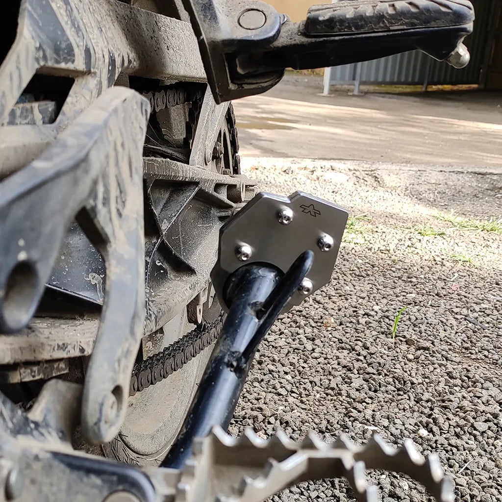 color_common VIATERRA KTM 390 ADV SIDESTAND SHOE (2020-2024) Viaterra Sidestand Enlarger for KTM 390 ADV 2020-2024